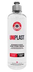 Uniplast - Revitalizador de Plastico Externo, Interno e Borrachas - Cor original dos Plásticos.