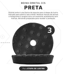 Boina de Espuma Lustro Roto Orbital Preta CCS 5'' Autoamerica