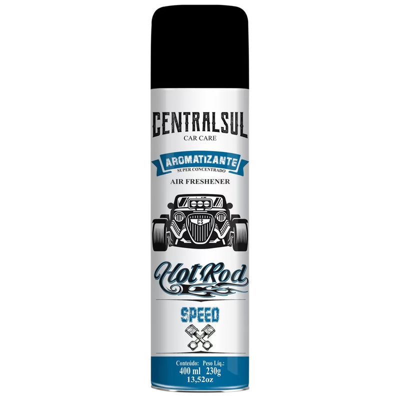 Aromatizante Aerosol Automotivo Hot Rod Speed 400ml