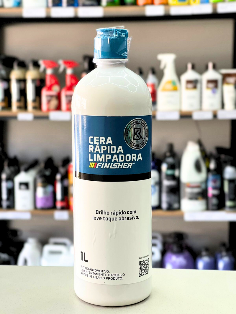 CERA RAPIDA LIMPADORA - FRASCO 1 LITRO