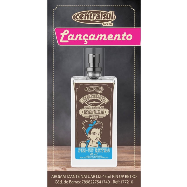 Aromatizante Automotivo Natuar Liz Woman Retro 45 ml