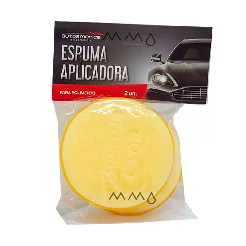 ESPUMA APLIC  AMARELA (PACK C/2)