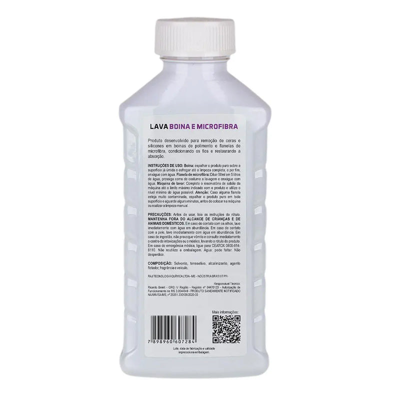 LAVA BOINAS E MICROFIBRA - 500 ML