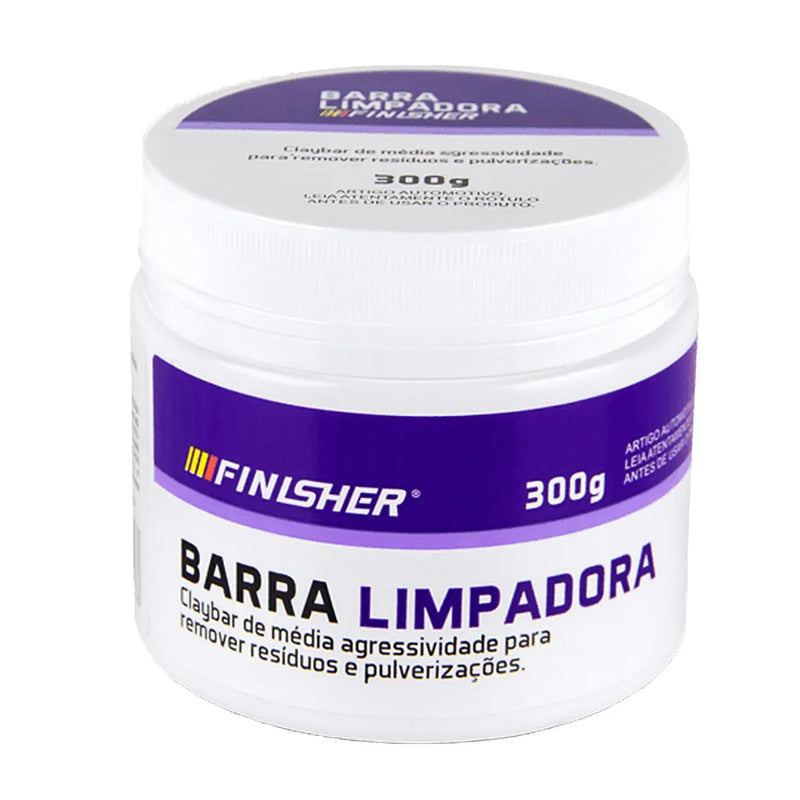 Barra Limpadora Média Clay Bar 300g Finisher