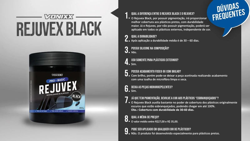 REJUVEX BLACK 400G