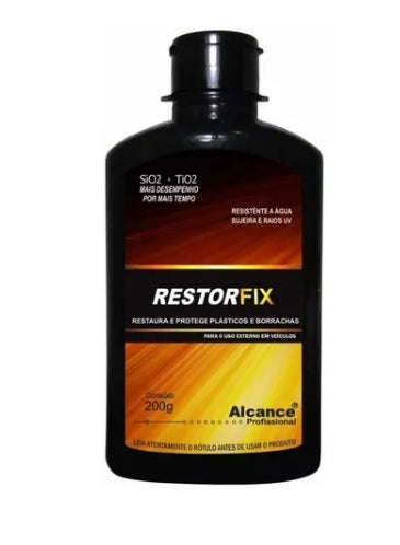 RESTORFIX 200ml - Restaurador p/ plasticos e borrachas externos