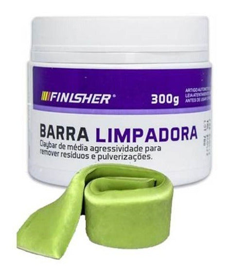 Barra Limpadora Média Clay Bar 300g Finisher