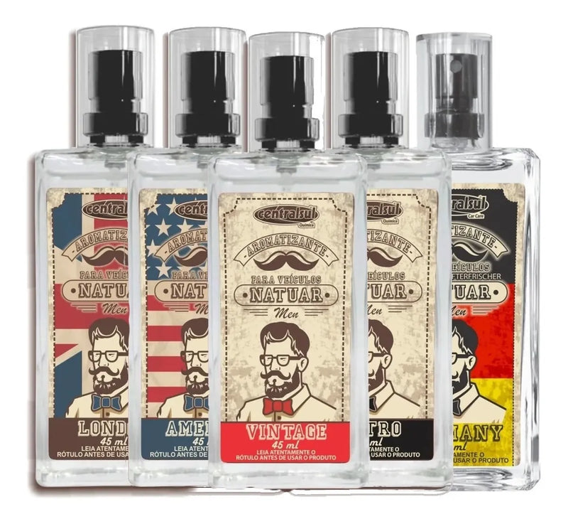 Aromatizante Automotivo Natuar Men America 45ml