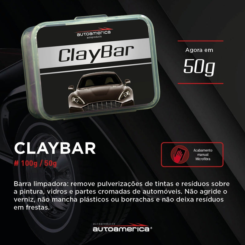 CLAY BAR - AUTOAMERICA - 50G