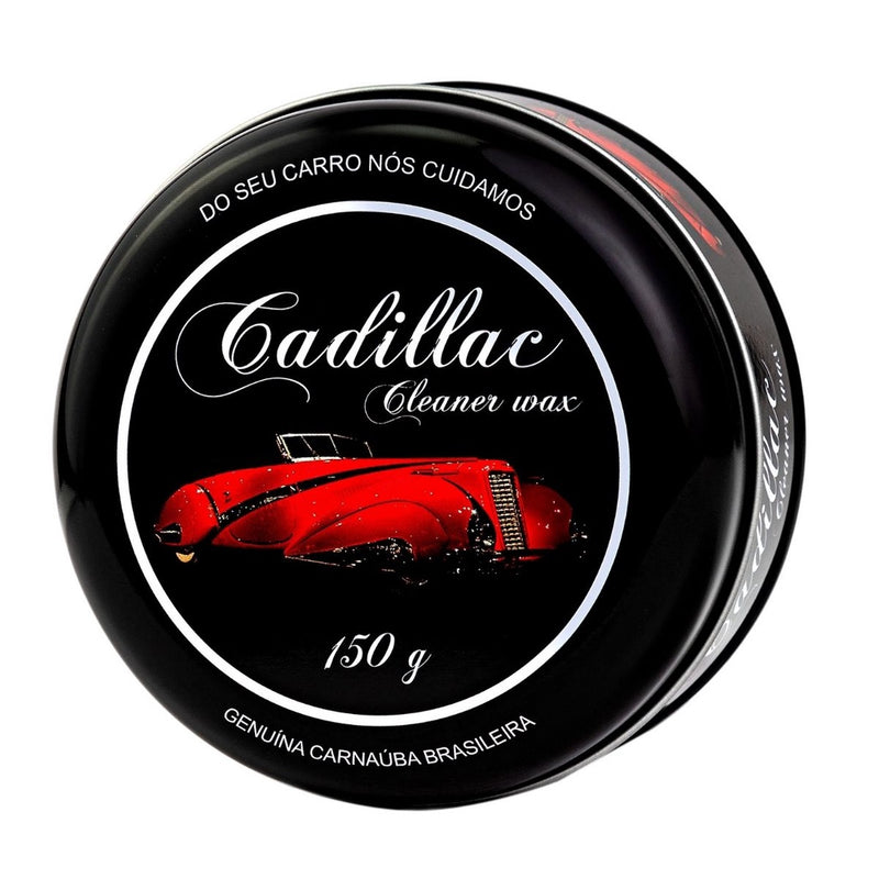 Cera Limpadora com Aplicador Cleaner Wax - Cadillac 150g