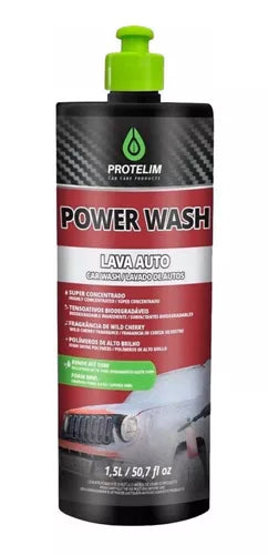 shampoo, Lava Auto, neutro, Protelim, Power Wash