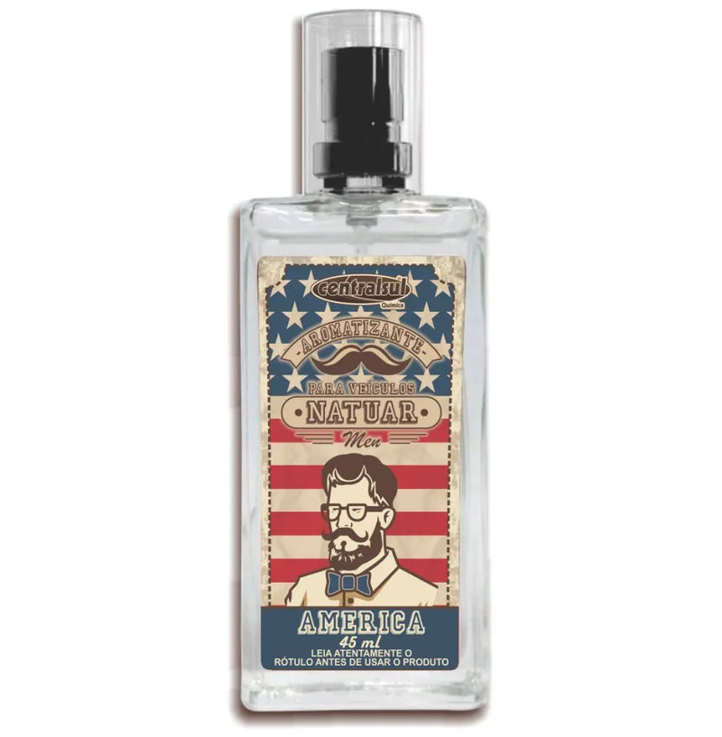 Aromatizante Automotivo Natuar Men America 45ml